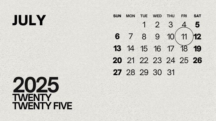 Cek Kalender 2025: Penanggalan Jawa Jumat Wage 11 Juli 2025, Jumlah Neptu, Pasaran, Weton, Wuku