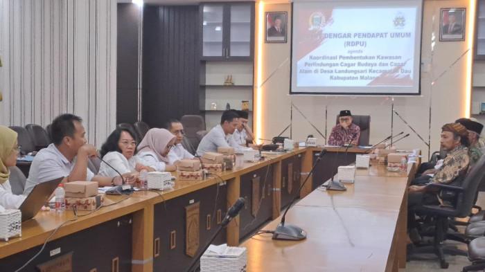 DPRD Kabupaten Malang Fasilitasi Pengajuan Dugaan Situs di Landungsari sebagai Cagar Budaya