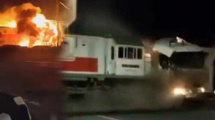 FOTO Kondisi Masinis KA Brantas Setelah Kereta Menabrak Truk di Semarang, Satu Penumpang Luka-luka