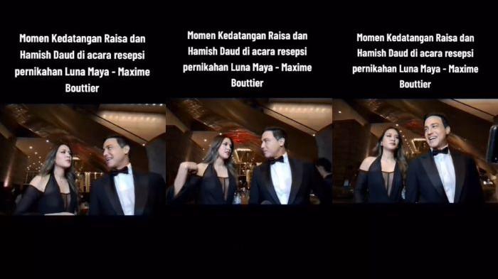 Gelagat Raisa dan Hamish Daud saat hadiri pernikahan Luna Maya 2 bulan lalu jadi sorotan, canggung dan tak nyaman?