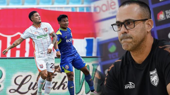 Gemblengan Mental Setelah Arema FC Tumbang, Tegasnya Pelatih Borneo FC Tetap Salahkan Pemain