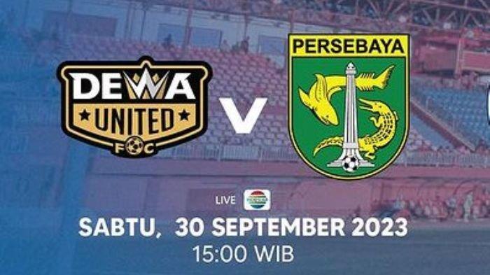 Jadwal Siaran Langsung Dewa United Vs Persebaya, Link Live Streaming Laga Pekan 14 Liga 1 2023