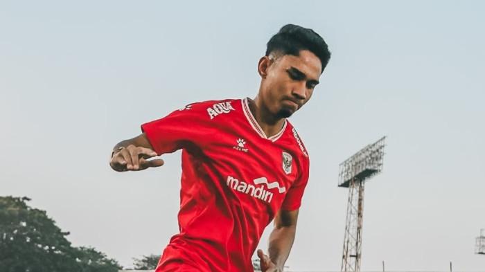 GARUDA - Marselino saat berlatih bersama Timnas Indonesia. Marselino turun sebagai starter dalam laga Timnas Indonesia vs Mozambik merupakan di SUGBK, Selasa (9/6/2026).
