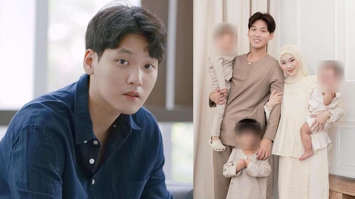 ISU PERSELINGKUHAN -Potret keluarga Na Daehoon dan Julia Prastini yang rumah tanggaya tengah disorot akibat isu perselingkuhan.