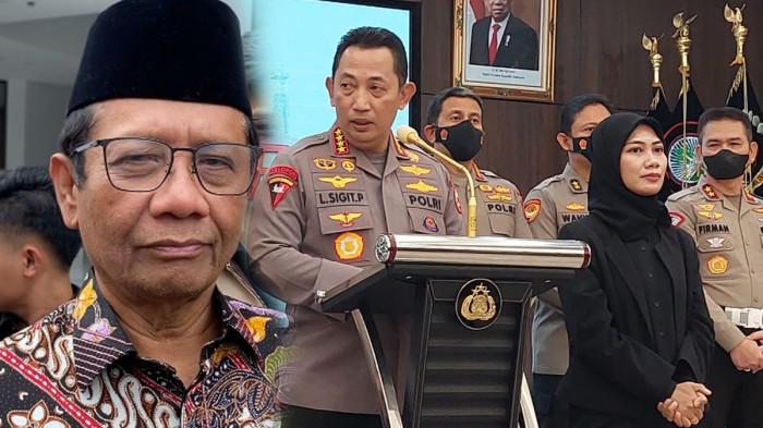 Nasib 300 Polisi Aktif di Jabatan Sipil Aman, Menkum Klaim Masih Boleh, Mahfud MD: Langsung Berlaku