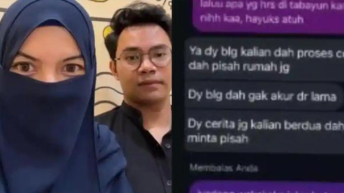 Potret influencer Wardatina Mawa bersama suaminya Insanul Fahmi atau Insan,