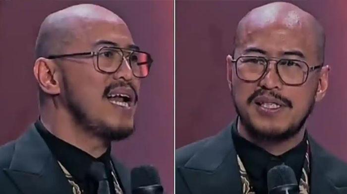 PANDJI PRAGIWAKSONO - Stand up show Mens Rea milik Pandji Pragiwaksono tayang di Netflix. Asal-usul komika Pandji Pragiwaksono kini disorot.