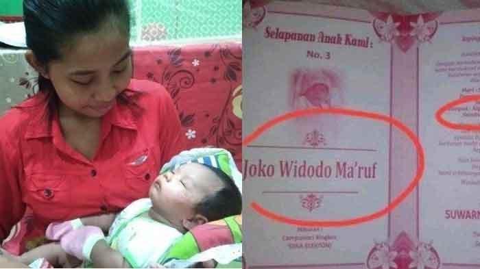 Viral di Whatsapp Bayi Bernama Joko Widodo Ma'ruf, Ini 5 Fakta Kelahirannya, Sempat Lemah Jantung