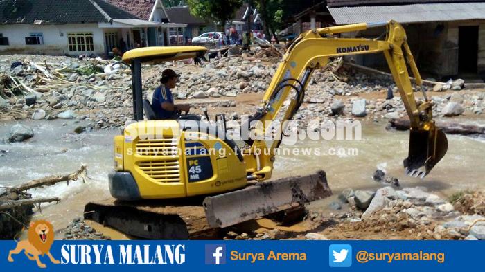 Lamban Lakukan Normalisasi Pasca Banjir di Pujiharjo, Ini Komentar Dinas Pengairan Kabupaten Malang