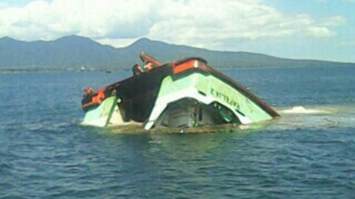 KM Dewaruci Perkasa Tenggelam di Gresik, Koki Kapal : Saya Langsung Nyebur Laut