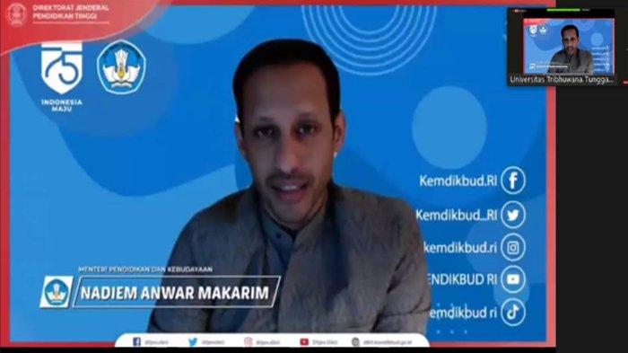 Pengenalan Maba Baru Unitri Malang Lewat Daring, Mendikbud Beri Sambutan