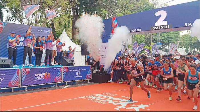 Raya Run di Surabaya Diikuti Ribuan Pelari, Ada Komunitas Hingga Atlet Profesional