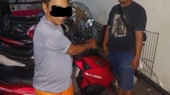 Warga Dampit Malang Bawa Kabur Motor dari Nganjuk, Modus Janji Imbalan Besar untuk Mengantar  ke ATM