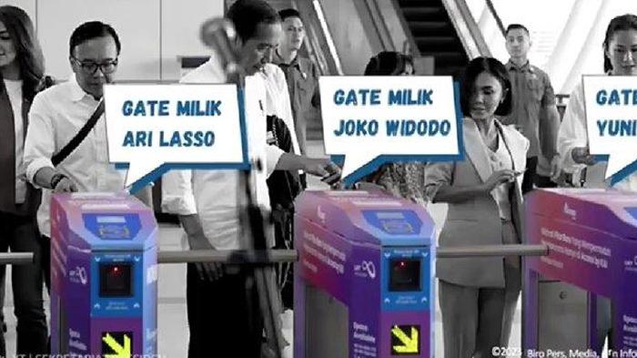 Nasib Ari Lasso Terjebak di Stasiun Gara-gara Jokowi Salah 'Tap' Kartu, Gak Bisa Masuk Kebingungan