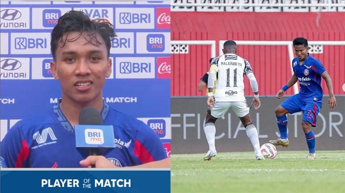 Berita Arema FC Hari Ini Populer: Arkhan Fikri Jadi Man of The Match, Jadwal Lawan PSM Makassar