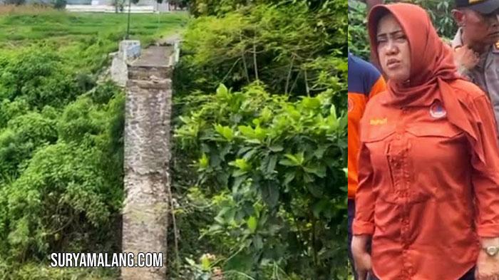 Bupati Mojokerto Minta Pemprov Jatim atau Pusat Biayai Rekonstruksi Jembatan Putus Rp 10 Miliar