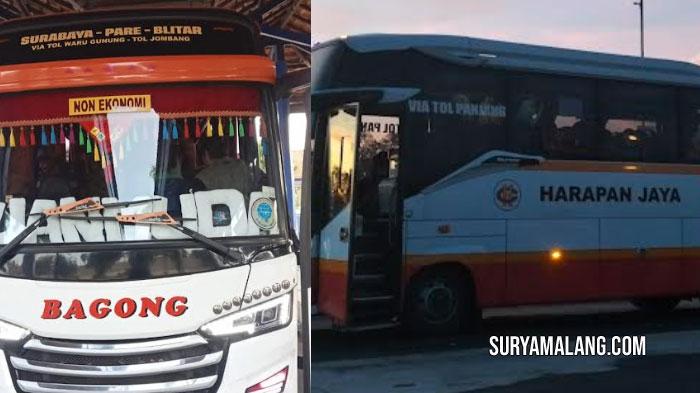 Jadwal dan Tarif Terbaru Bus dari Surabaya ke Blitar Lewat Pare via Jalan Tol