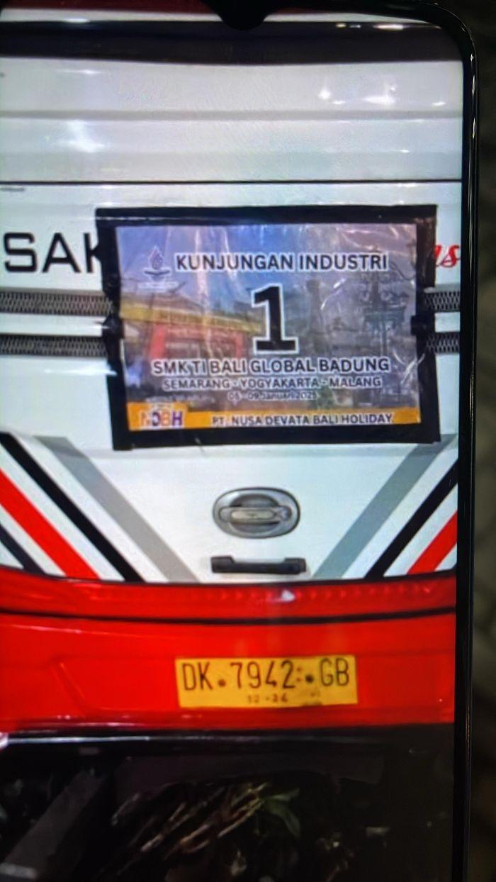 Bus Tabrak Sejumlah Orang di Kota Batu, Diisi Siswa SMK TI Bali Global Badung Kunjungan Industri