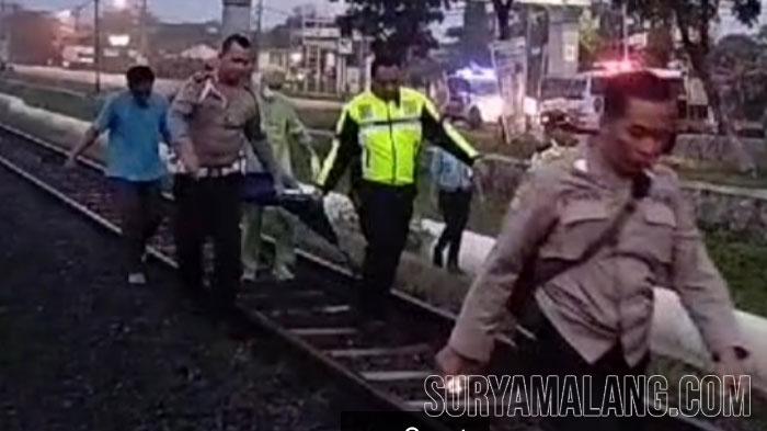 Akhir Hidup Wanita 43 Tahun Terlempar Sejauh 400 Meter Usai Tertabrak Kereta Api di Lamongan