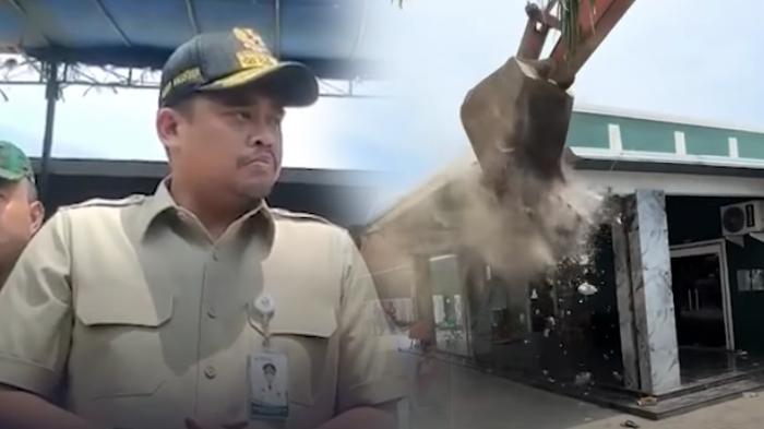 Detik-detik Bobby Nasution Dilempar Batu Robohkan Diskotek Berkedok Kantor GRIB Diduga Edar Narkoba