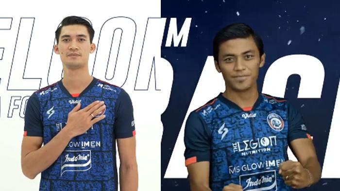 Irsyad-Maulana-kiri-dan-Syaeful-Anwar-kanan-pemain-baru-Arema-FC-dikenalkan-Rabu-27-April-2022.jpg