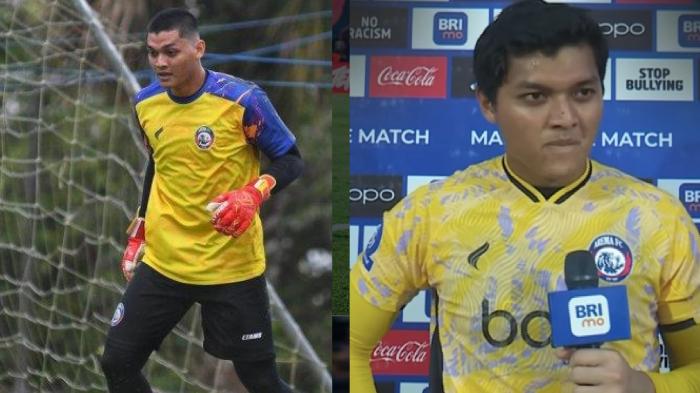 Jawaban Kiper Arema FC, Adi Satryo Tembus Player of The Match Rekor 6 Save Tetap Merendah