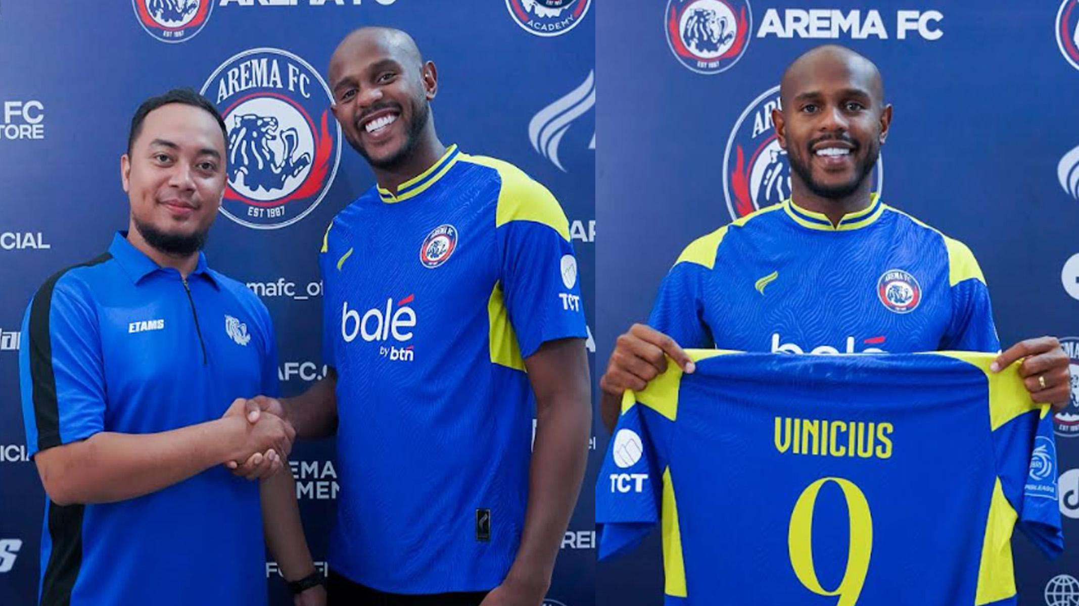 Jadwal Debut Joel Vinicius Bersama Arema FC di Super League Indonesia