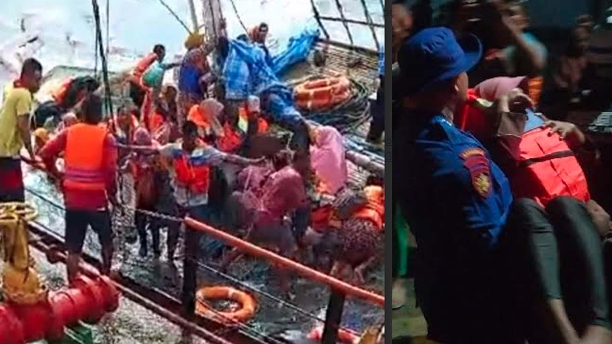 Kapal Fajar Lorena Safari yang Karam Angkut Rombongan Pengantin Menuju Situbondo, 1 Orang Hilang