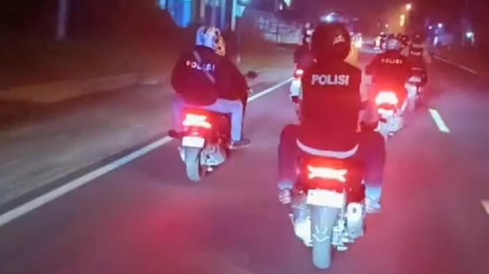 Ciptakan Ramadan Nyaman, Polres Bangkalan Patroli Naik Motor Sisir Titik Rawan Gangguan Kamtibmas