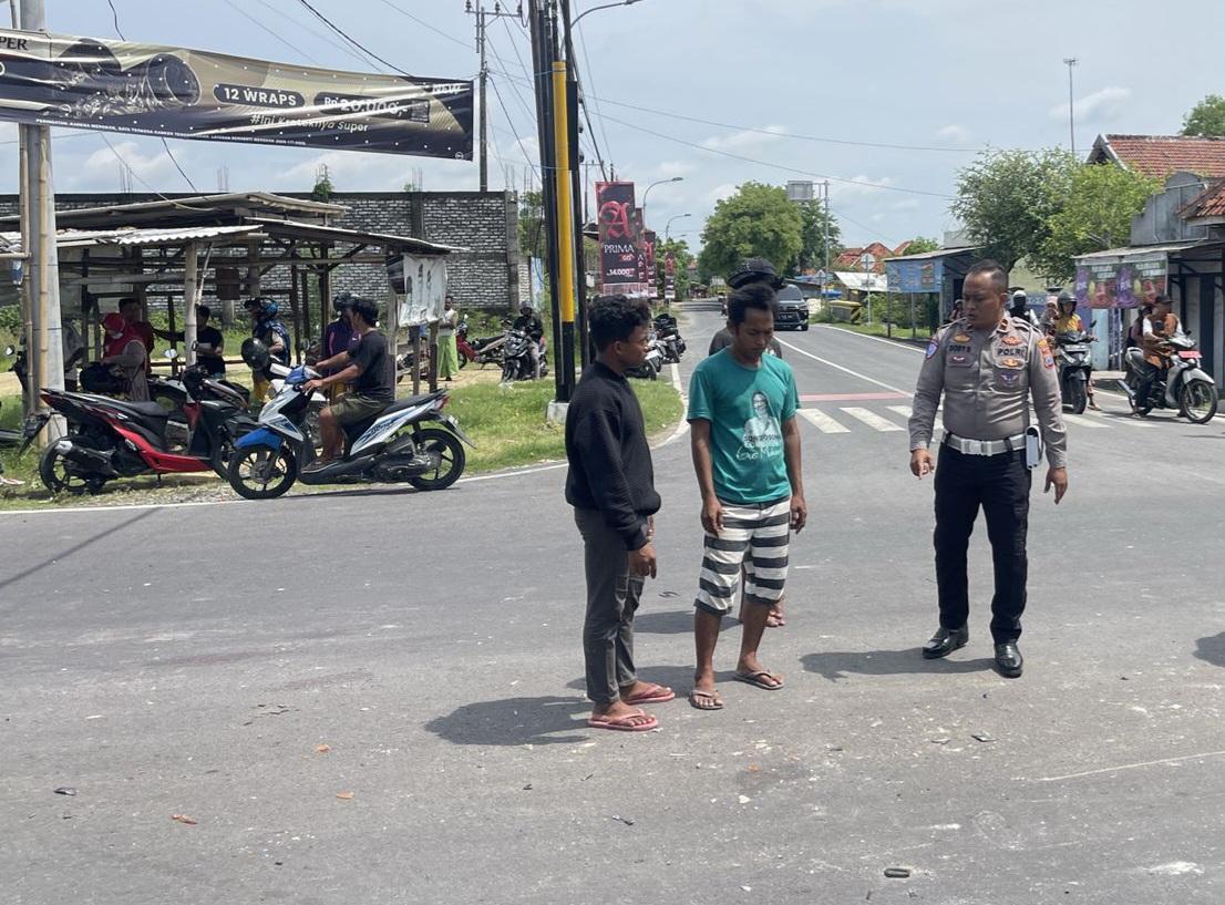 Kecelakaan Maut di Perempatan Jalan Lingkar Selatan Sampang, Pengendara Honda Supra Tewas di TKP