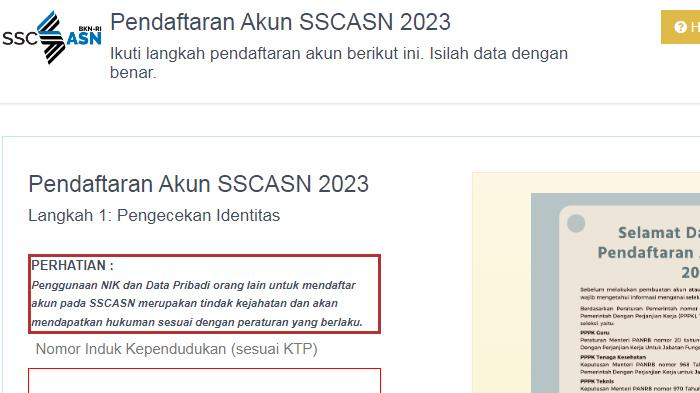 LINK Pendaftaran CPNS 2023 dan PPPK di SSCASN Dibuka 17 September, Ini Jadwal dan Dokumen Lengkapnya