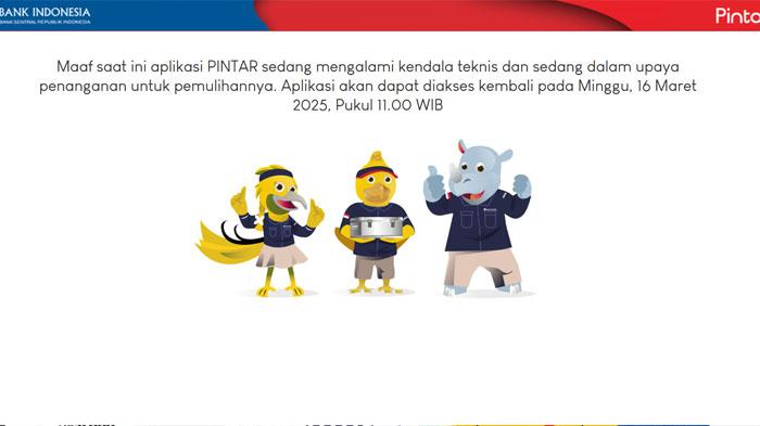 LINK Website PINTAR BI Error Tak Bisa Diakses Hari Ini, untuk Penukaran Uang Baru Lebaran 2025