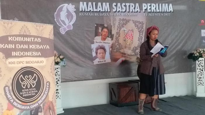 Sastrawan di Sidoarjo Gelar Malam Sastra Perlima untuk Rayakan Kemerdekaan Indonesia yang ke-77
