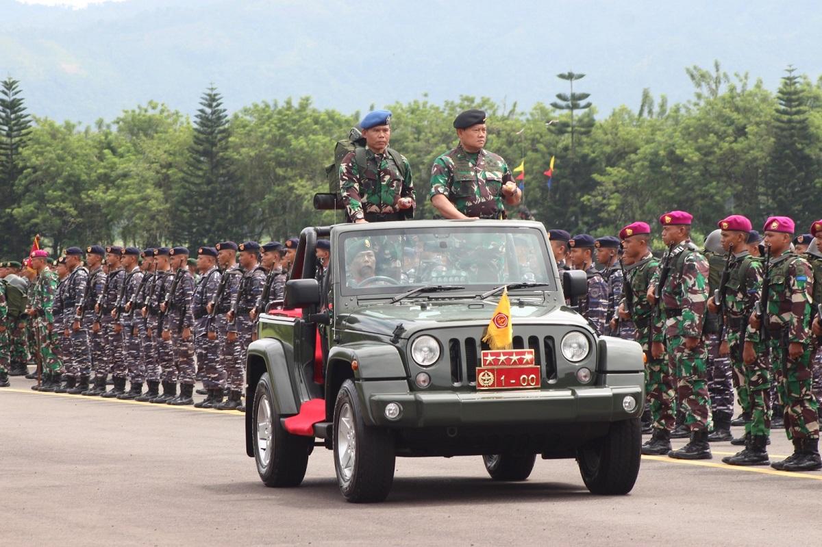 Pimpin Upacara Alih Kodal PPRC TNI, Ini 4 Poin Penting yang Disampaikan Panglima TNI