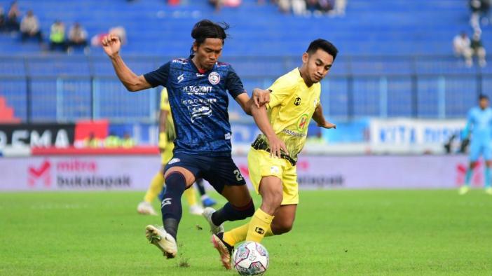 Hasil Skor Arema FC Vs Barito Putera Adalah 0-0 di Babak Pertama, Singo Edan Main Agresif Sejak Awal