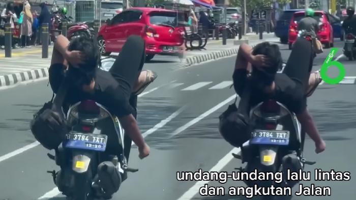 Nasib Pria Viral Nyetir Motor Sambil Tidur Berujung Tilang Polisi, Dendanya Dijamin Bikin Kapok