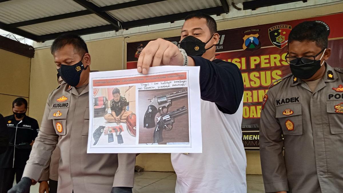Perampok Minimarket dan SPBU Bersenjata Pistol Korek Api Ditangkap Polisi