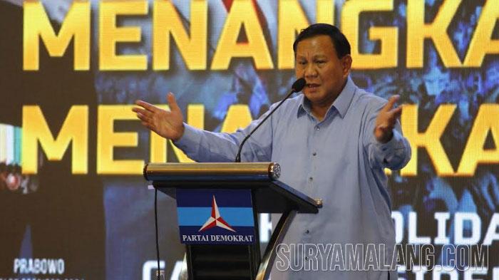 Orasi Prabowo Subianto di Madiun: Di Sebelah Saya Ada Presiden ke-6 dan ke-7 RI