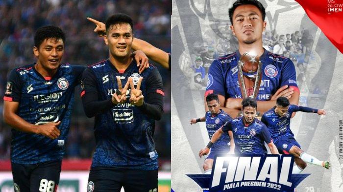 Prediksi Skor Arema FC Vs Borneo FC di Final Piala Presiden Hari Ini, Simak Catatan Head to Head