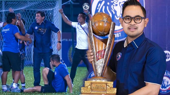 Presiden-Arema-FC-Gilang-kanan-dan-sorak-tim-kiri-berita-Arema-populer-Selasa-19-Juli-2022.jpg