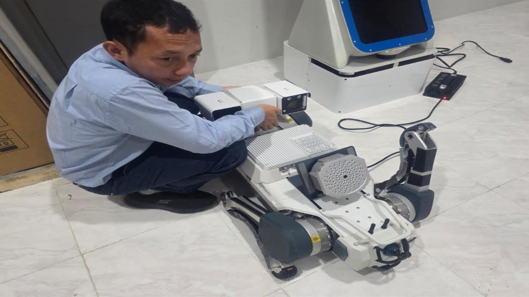 Wujud Robot Anjing Cerdas untuk Industri dan Rumah Tangga Hasil Pengembangan ITS, Siap Dikomersilkan