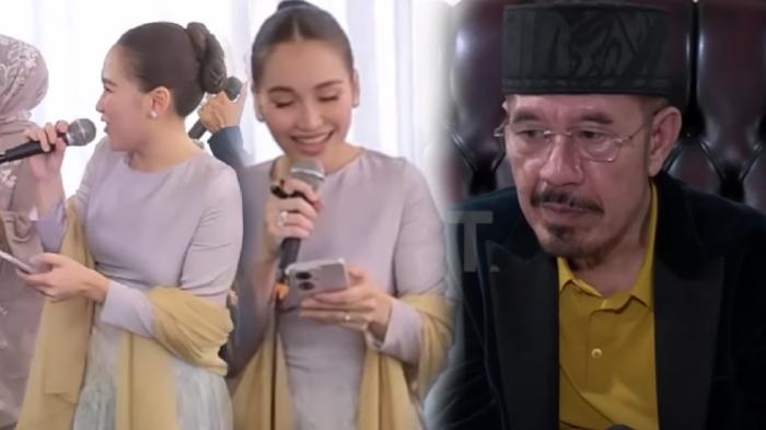 Reaksi Ayah Lettu Fardhana Lihat Ayu Ting Ting Disawer Saat Nyanyi, Kaget Kena Imbas 'Saya Didorong'