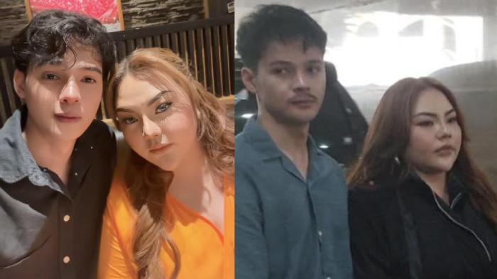 Siapa Andri Aan? TikToker Tampan Gandeng Erat Lisa Mariana Hadapi Laporan Ridwan Kamil di Bareskrim