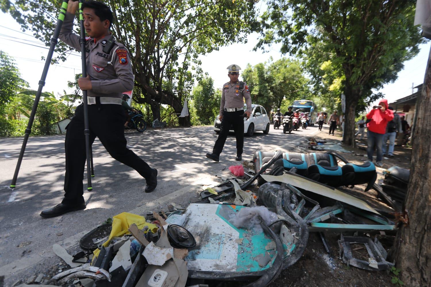 5 Peziarah Wali Tewas di Gresik, Sopir Bus Tividi Belum Ditetapkan sebagai Tersangka