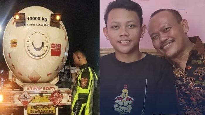 Sosok-Sopir-Truk-Penabrak-Ayah-Polisi-Kini-Tersangka-Bripda-Fajri-Nangis-di-TKP-Kini-Masih-Berduka.jpg