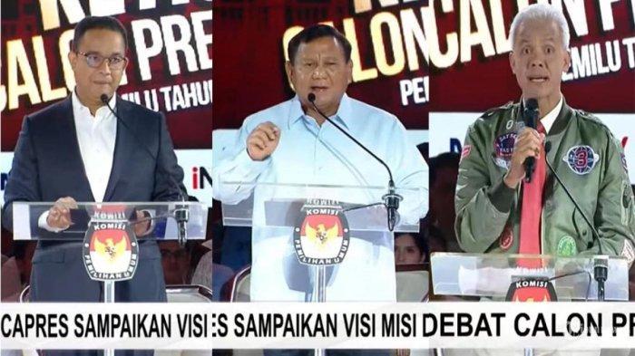 Survei Sebut Pemilih Tak Ubah Pilihan Usai Nonton Debat Capres, Performa Prabowo Dinilai Terendah
