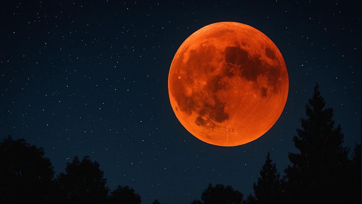 Tata Cara dan Niat Sholat Gerhana Bulan Total yang Terjadi Malam Ini, Puncaknya Pukul 18.34 WIB