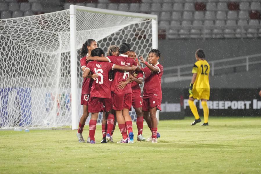 Timnas Indonesia Wanita U-19 Menang Telak 7-0 di Laga Perdana AFF U-19 Women's Championship 2023