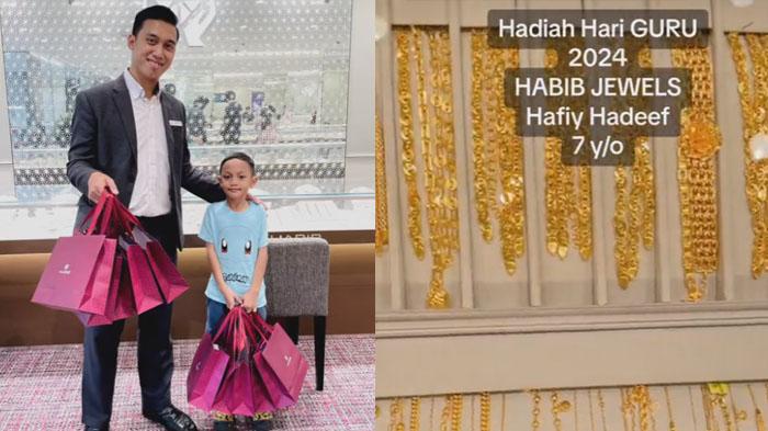 Viral Bocah SD Borong 10 Gelang Emas Untuk Diberikan ke Para Guru dan Ibu Kantin