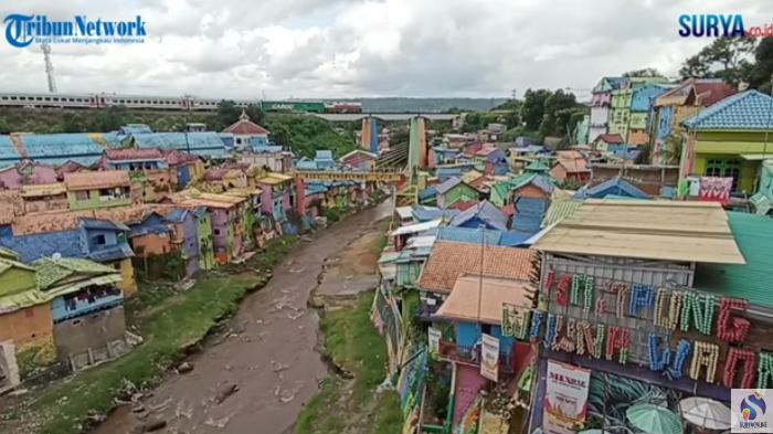 Wisata Malang Terbaru Kampung Warna Warni Jodipan Dulu Viral, Kondisinya Kini Usai  2 Tahun Pandemi
